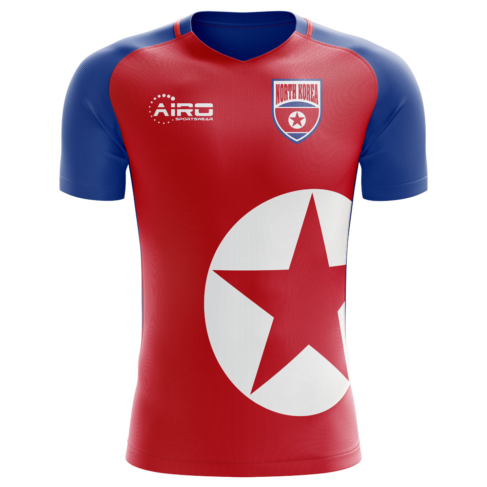 2023-2024 North Korea Home Concept Football Shirt