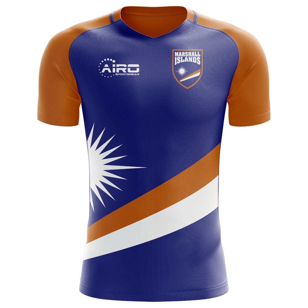 2025-2026 Marshall Islands Home Concept Football Shirt - Little Boys