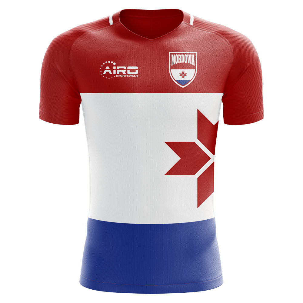 2025-2026 Mordovia Home Concept Football Shirt - Adult Long Sleeve