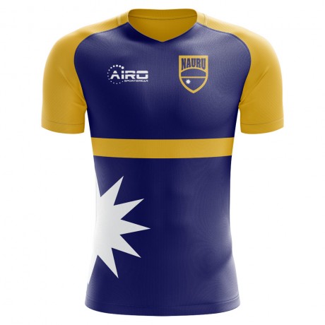 2023-2024 Nauru Home Concept Football Shirt - Little Boys