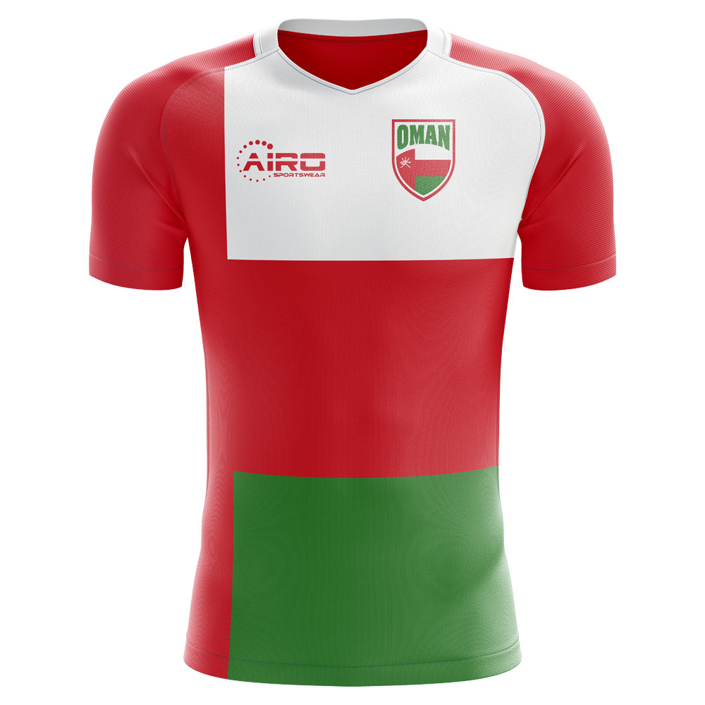 2025-2026 Oman Home Concept Football Shirt - Adult Long Sleeve