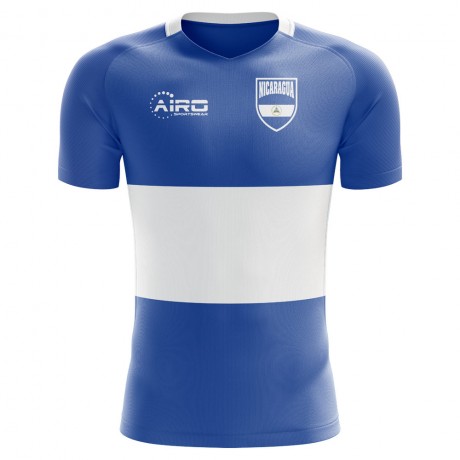 2023-2024 Nicaragua Home Concept Football Shirt - Kids (Long Sleeve)