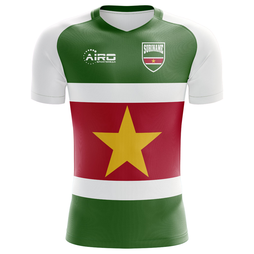 2023-2024 Suriname Home Concept Football Shirt - Womens