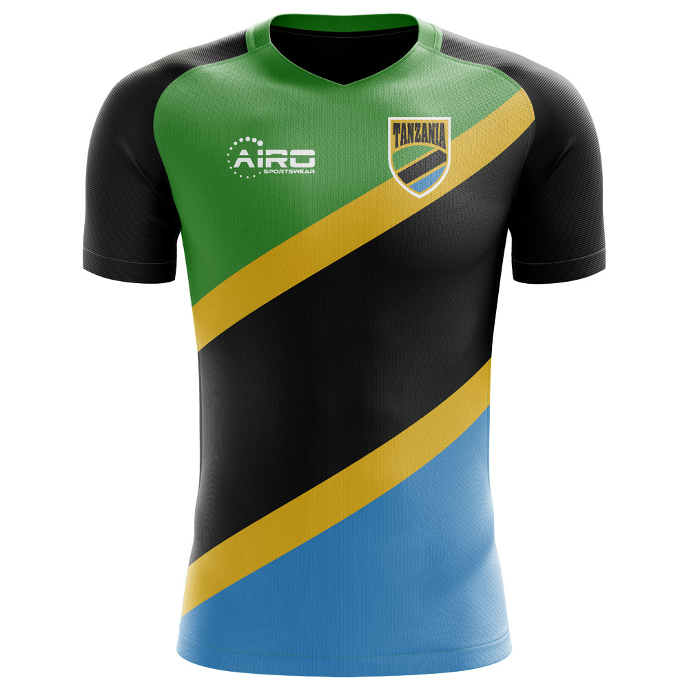 2023-2024 Tanzania Home Concept Football Shirt - Kids (Long Sleeve)