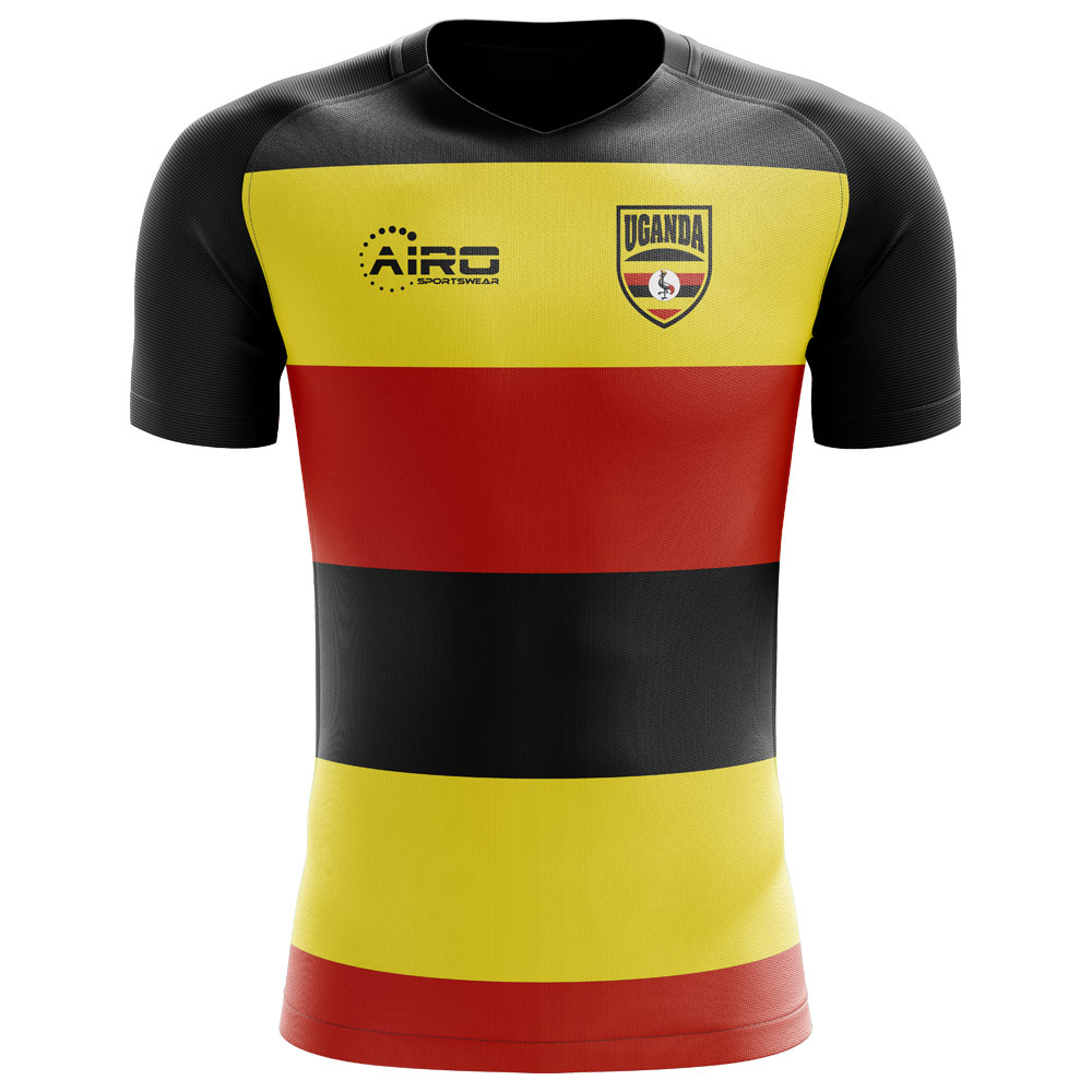 2023-2024 Uganda Home Concept Football Shirt - Kids (Long Sleeve)