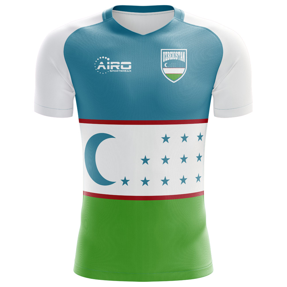 2023-2024 Uzbekistan Home Concept Football Shirt - Womens