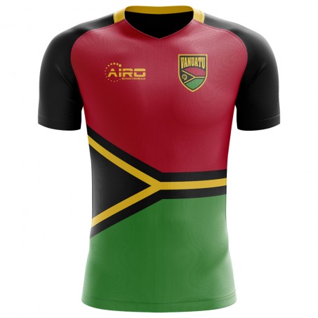 2023-2024 Vanuatu Home Concept Football Shirt - Kids (Long Sleeve)