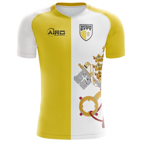 2022-2023 Vatican City Home Concept Football Shirt - Kids
