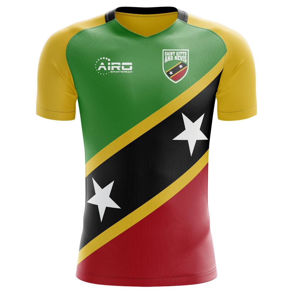 2023-2024 Saint Kitts and Nevis Home Concept Football Shirt - Adult Long Sleeve