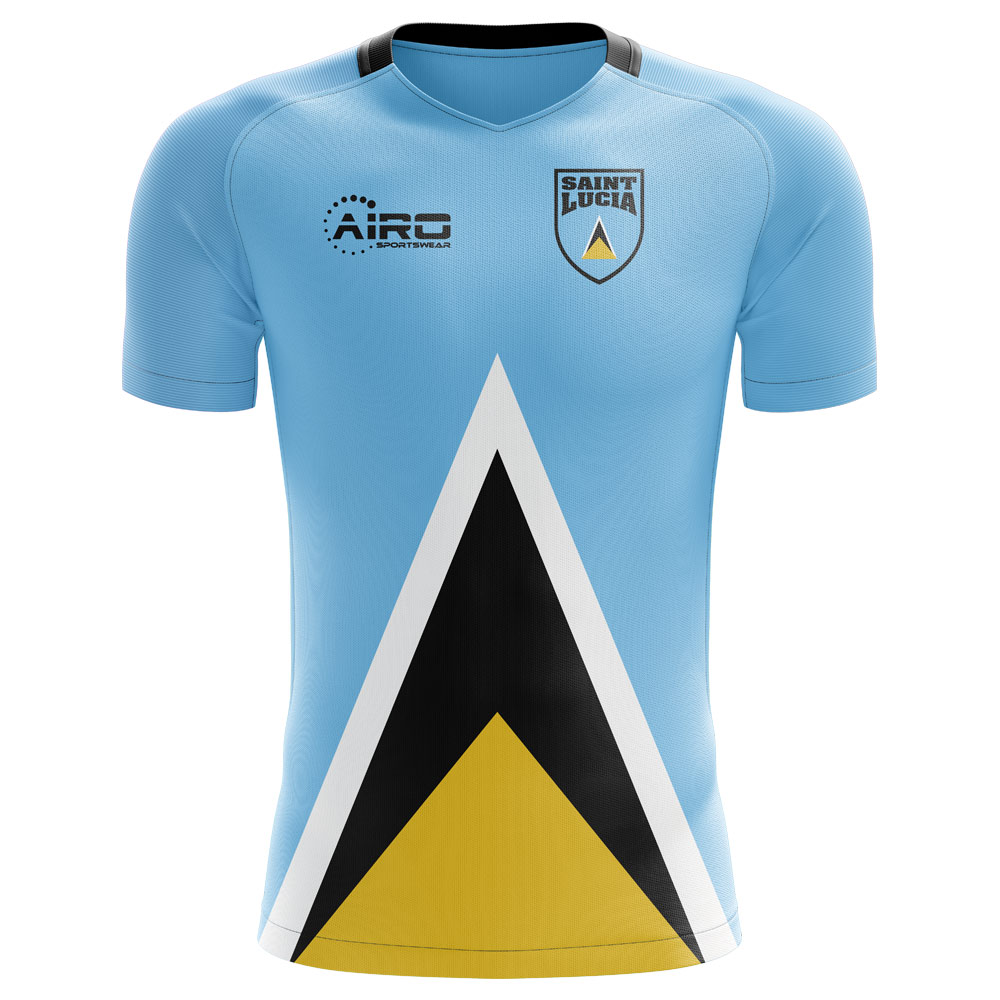 2022-2023 Saint Lucia Home Concept Football Shirt - Kids (Long Sleeve)
