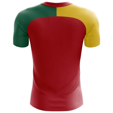 2023-2024 Cameroon Flag Concept Football Shirt - Kids (Long Sleeve)