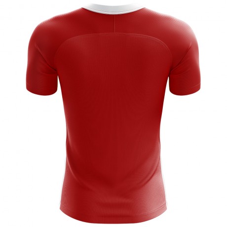 2023-2024 Austria Flag Concept Football Shirt - Little Boys