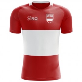 2023-2024 Austria Flag Concept Football Shirt (Kids)