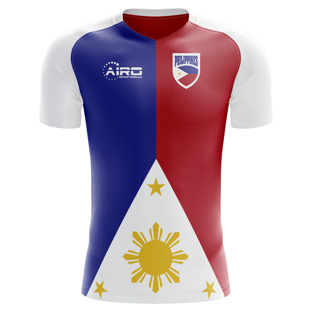 2024-2025 Philippines Home Concept Football Shirt - Kids (Long Sleeve)