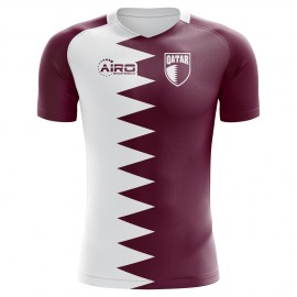 2023-2024 Qatar Home Concept Football Shirt - Kids