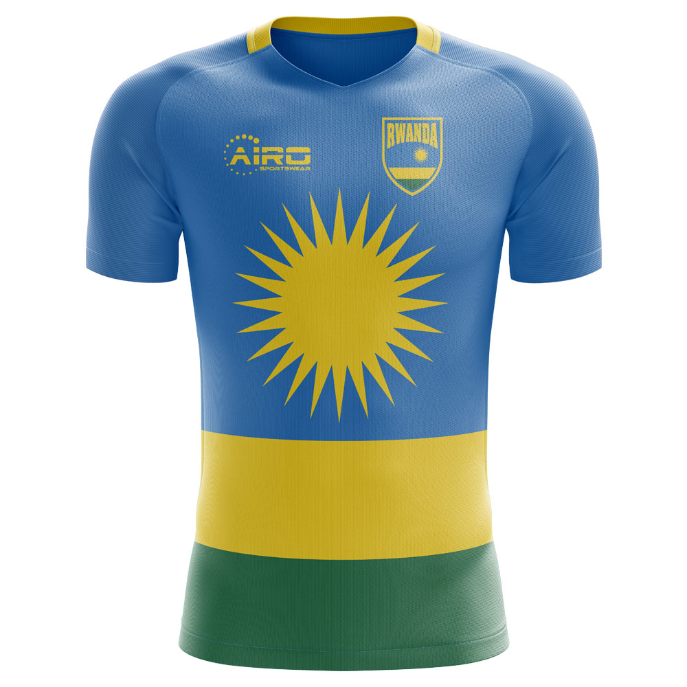 2023-2024 Rwanda Home Concept Football Shirt - Adult Long Sleeve