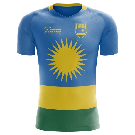 2023-2024 Rwanda Home Concept Football Shirt - Adult Long Sleeve