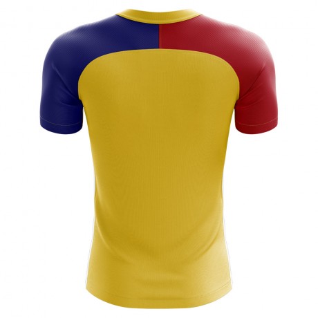 2023-2024 Romania Home Concept Football Shirt - Kids (Long Sleeve)