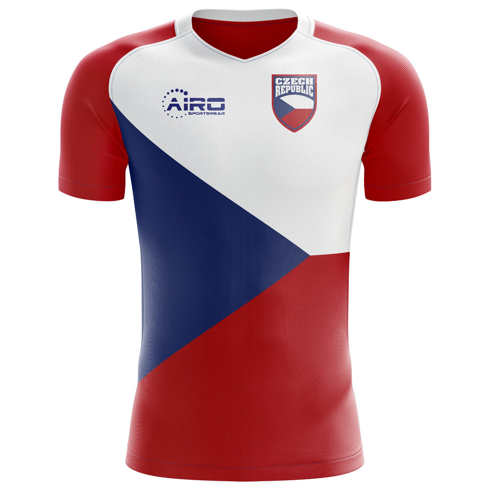 2025-2026 Czech Republic Home Concept Football Shirt - Little Boys