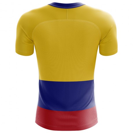 2023-2024 Ecuador Home Concept Football Shirt - Kids (Long Sleeve)