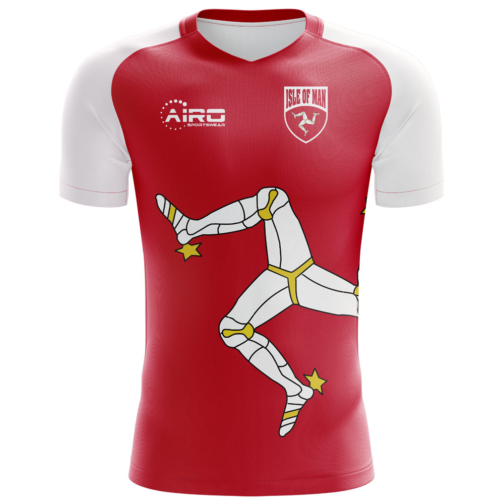 2025-2026 Isle of Man Home Concept Football Shirt - Kids (Long Sleeve)