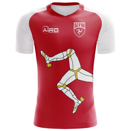 2025-2026 Isle of Man Home Concept Football Shirt - Kids (Long Sleeve)
