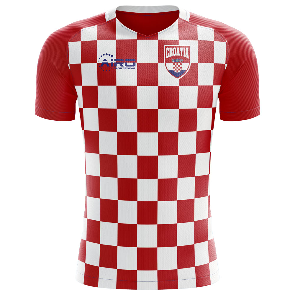 2025-2026 Croatia Flag Concept Football Shirt (Kids)