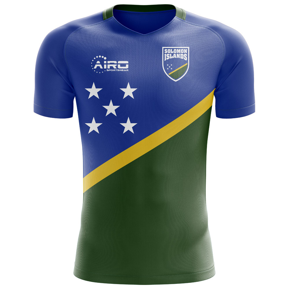 2023-2024 Solomon Islands Home Concept Football Shirt - Kids