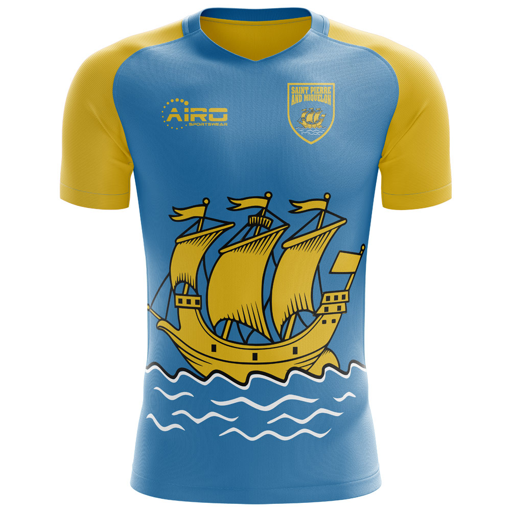 2024-2025 Saint Pierre and Miquelon Home Concept Football Shirt - Little Boys