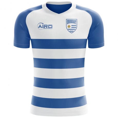 2025-2026 Uruguay Flag Concept Football Shirt - Kids (Long Sleeve)