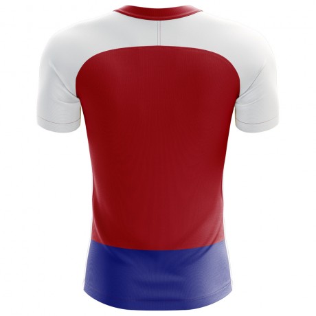 2024-2025 Slovakia Home Concept Football Shirt - Adult Long Sleeve