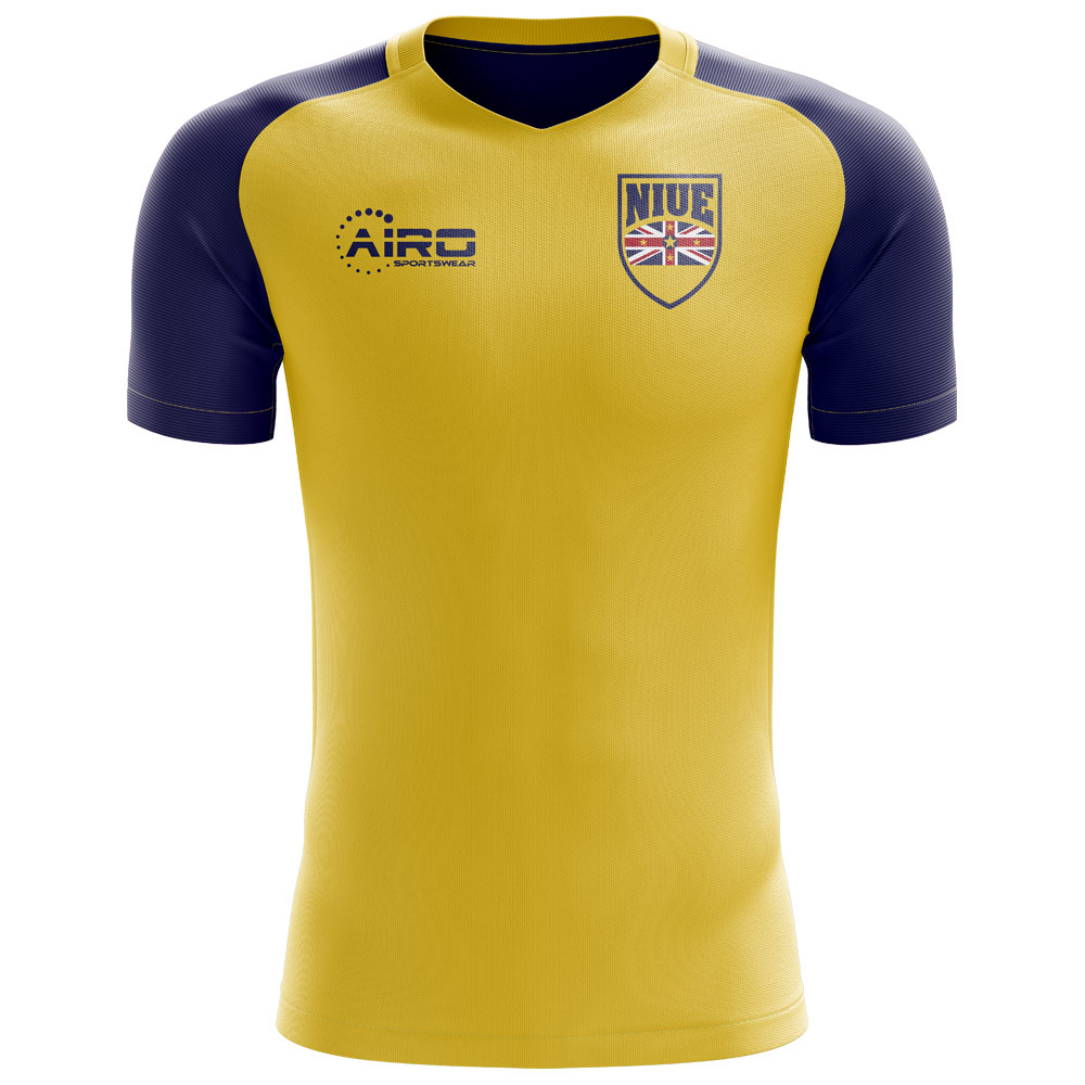 2025-2026 Niue Home Concept Football Shirt - Little Boys