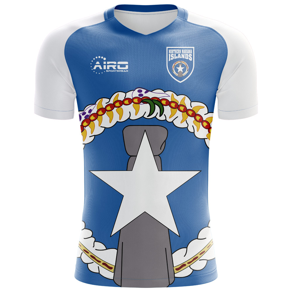 2023-2024 Northern Mariana Islands Home Concept Football Shirt - Kids (Long Sleeve)