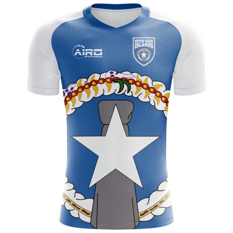 2025-2026 Northern Mariana Islands Home Concept Football Shirt - Kids (Long Sleeve)