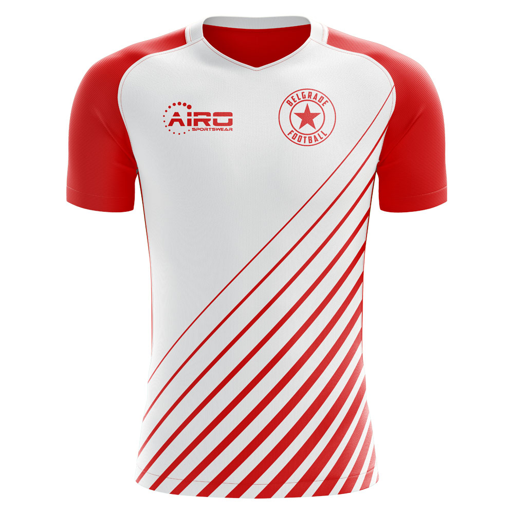 2023-2024 Red Star Belgrade Home Concept Football Shirt