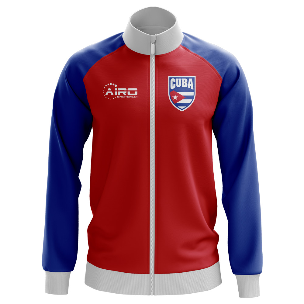 Cuba Concept Football Track Jacket (Red)