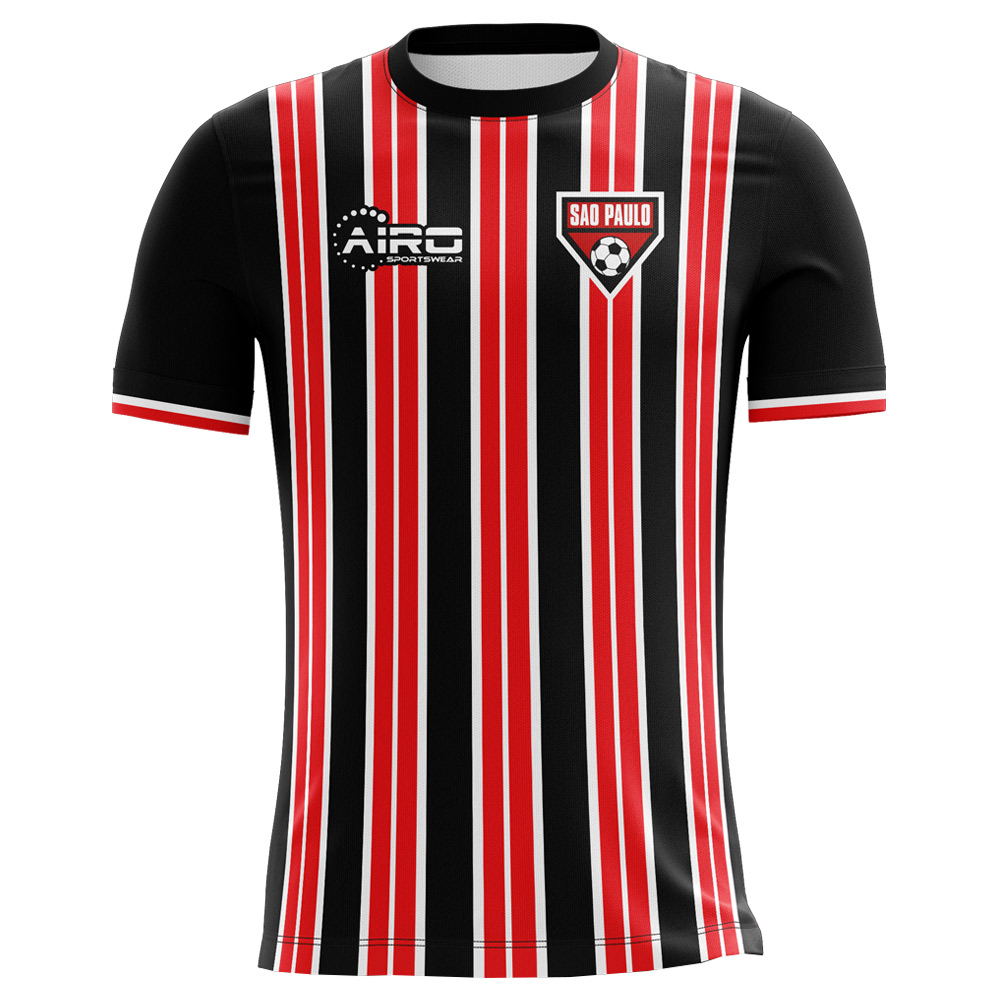 2023-2024 Sao Paolo Home Concept Football Shirt - Kids (Long Sleeve)