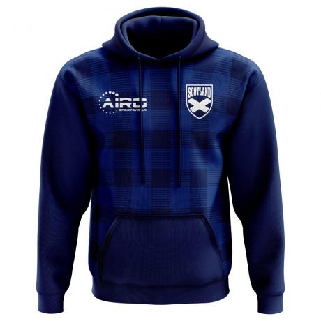 2023-2024 Scotland Tartan Concept Football Hoody (Kids)