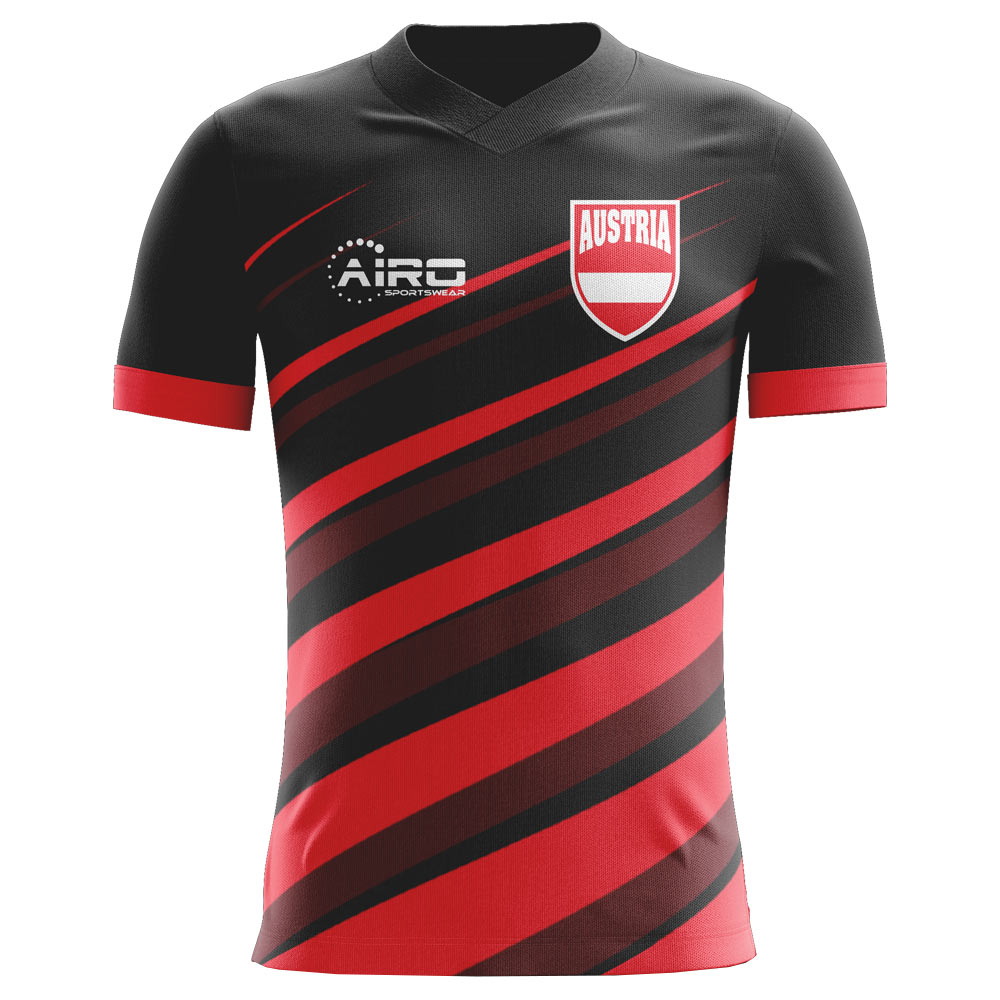 2023-2024 Austria Third Concept Football Shirt - Kids (Long Sleeve)