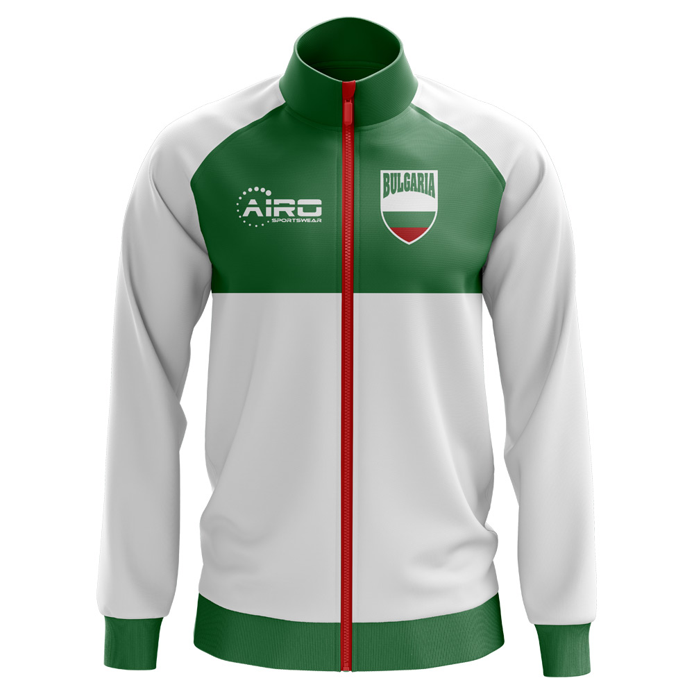 Bulgaria Concept Football Track Jacket (White)