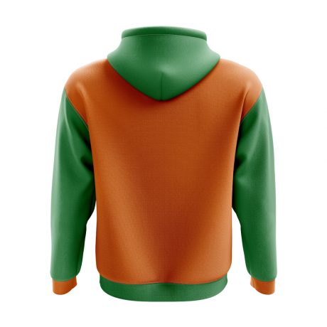 Cote D'Ivore Concept Country Football Hoody (Orange)