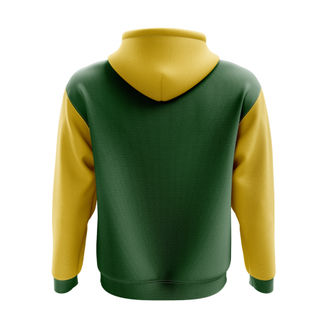 Dominica Concept Country Football Hoody (Green)