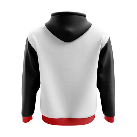 Easter Island Concept Country Football Hoody (White)