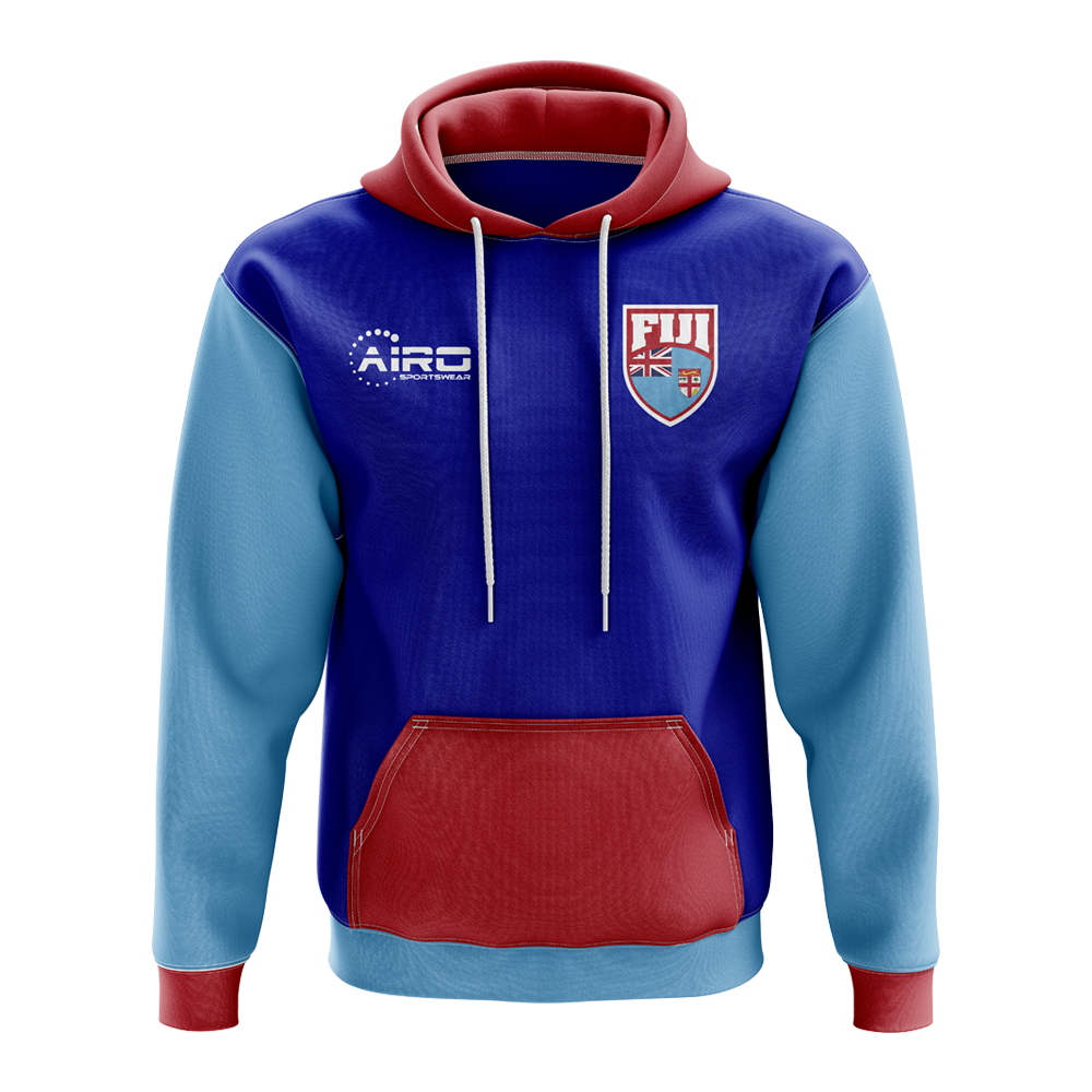 Fiji Concept Country Football Hoody (Blue)