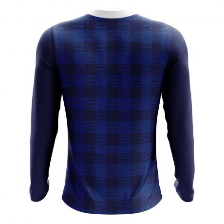 2023-2024 Scotland Long Sleeve Tartan Concept Football Shirt