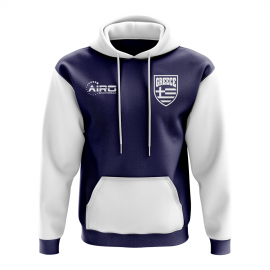 Greece Concept Country Football Hoody (Navy)