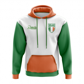 Ireland Concept Country Football Hoody (White)