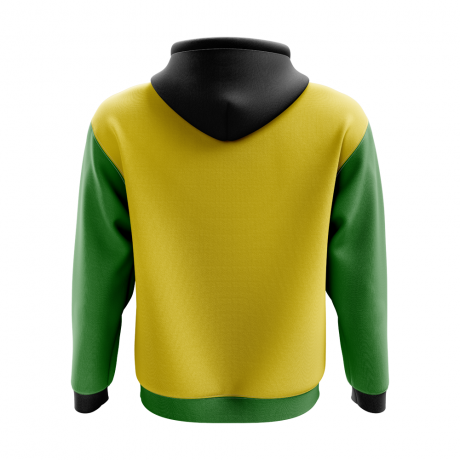 Jamaica Concept Country Football Hoody (Yellow)