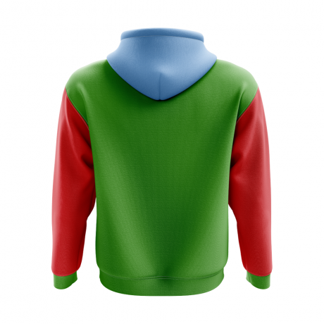 Djibouti Concept Country Football Hoody (Green)