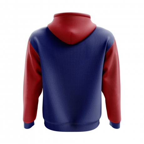 Dominican Republic Concept Country Football Hoody (Navy)